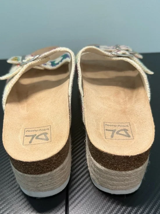 🌸 Dirty Laundry Crochet Platform Sandals Size 39 (US 8.5) Boho Floral 🌸 - Picture 6 of 10